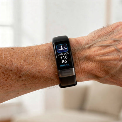 Montre connectée de suivi de santé avec ECG, tension artérielle et suivi du sommeil