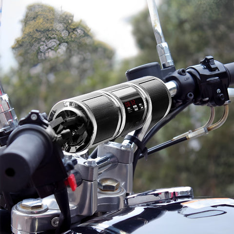 Haut-parleurs Bluetooth pour moto | Système audio haute performance avec amplificateur robuste | Design compact pour une expérience de conduite améliorée