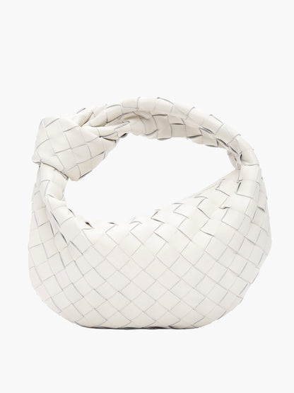 Woven Mini Handbag for Women - Compact Braided Crossbody Purse with Handle for Daily Essentials, Travel & Special Events - Lightweight