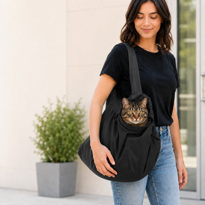 Ortekor Soft Cat Carrier Grooming Bag for Vet Visits &Nail Trims - Helps Reduce Scratching During Routine Care