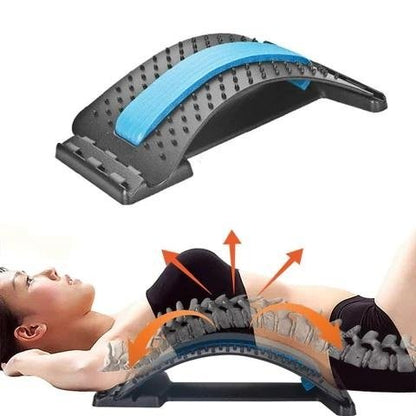 Multi-Level Spinal Alignment Device for Posture Correction and Lumbar Support at Home, Gym or Office Use