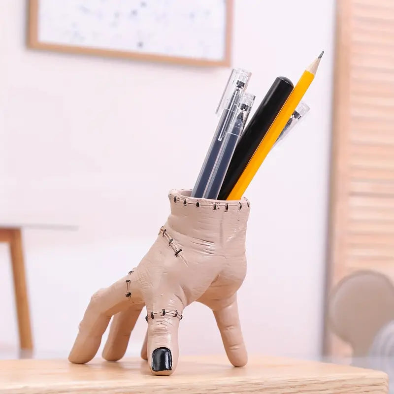 Wednesday Spooky Pen Holder