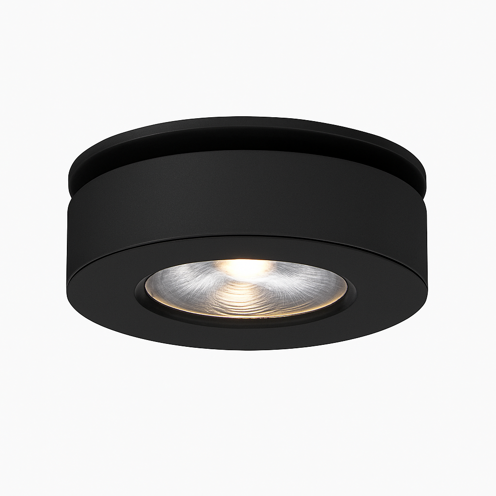 Adjustable Recessed LED Spotlight – Round Aluminum Downlight for Ceilings, Dimmable Accent Lighting for Kitchen, Living Room, Hallway &