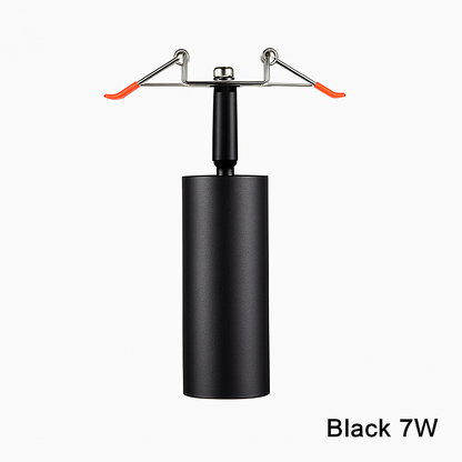 Directional Recessed LED Tube Ceiling Light Spotlight for Kitchen Living Room Bedroom Modern Black White Downlight Fixture 7W 10W 20W 30W