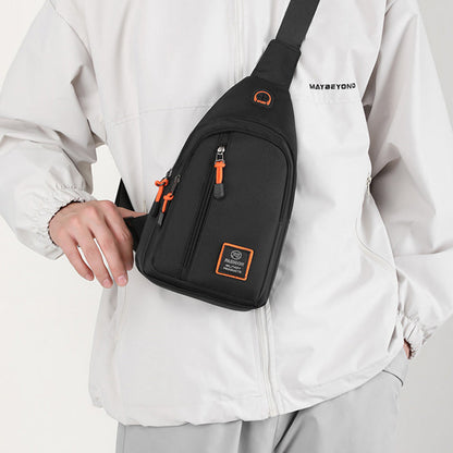 Compact Crossbody Bag with Organized Compartments & Weather-Resistant Shell for Daily Commute