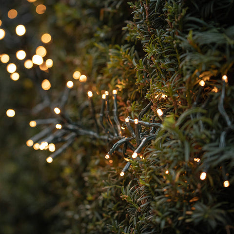 Solara Solar String Lights - Weatherproof, Automatic Sensor Outdoor Lighting