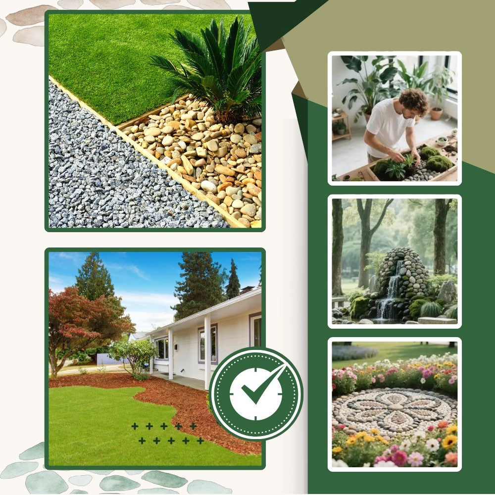 Landscape Adhesive for Mulch, Gravel & Sand – Weatherproof Binder for Beds, Paths & Slopes – Covers 86–130 sq ft
