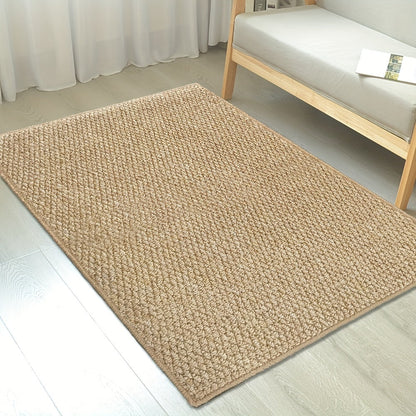 Indoor Outdoor Entry Mat with Rubber Backing | Non-Slip Floor Runner for Entryway, Hallway, Kitchen | Machine Washable Moisture Barrier