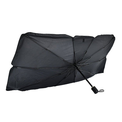 Automotive Windshield Parasol for Interior Temperature Control & Dashboard Protection in Sedans, SUVs, Trucks | Foldable Reflective Car Shad