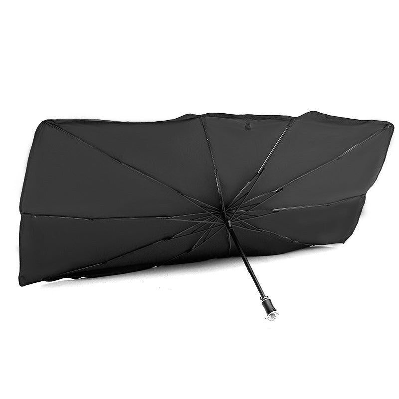 Automotive Windshield Parasol for Interior Temperature Control & Dashboard Protection in Sedans, SUVs, Trucks | Foldable Reflective Car Shad