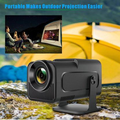 Portable Mini Projector 1080p Full HD Android WiFi LED Home Theater Up to 150 Inch Screen for Indoor Outdoor Movies Gaming
