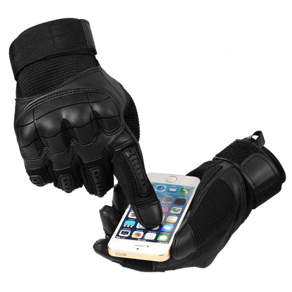 Tactical Fingerless Gloves for Men – Half-Finger Outdoor Work Gloves with Reinforced Palm Protection for Hiking Cycling Shooting