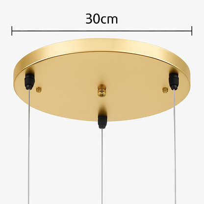 Glass Sphere Pendant Light | Modern Scandinavian Hanging Lamp for Dining Room, Bedroom, Cafe | G4 LED Compatible Ceiling Fixture