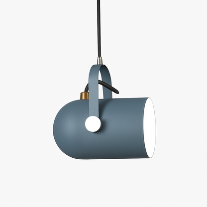 Colorful Aluminum Pendant Light with Adjustable Cord for Kitchen, Bedroom & Dining Room