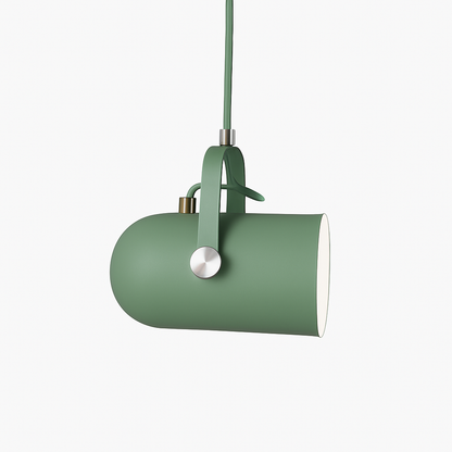 Colorful Aluminum Pendant Light with Adjustable Cord for Kitchen, Bedroom & Dining Room
