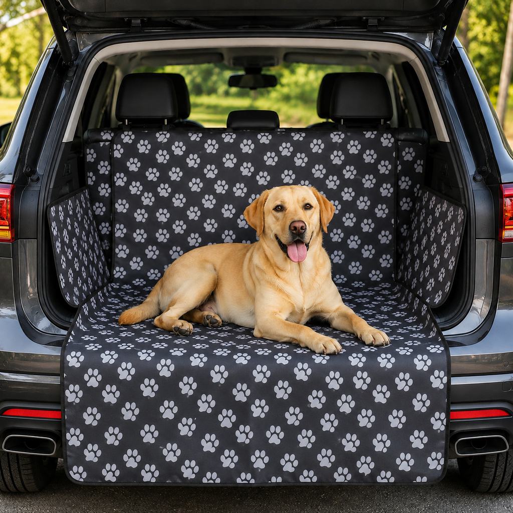 Ortekor SUV Cargo Liner for Dogs - Mud, Hair & Bumper Protection