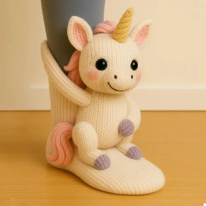 Plush Animal Slipper Socks with 3D Design – Cozy Winter Footwear for Kids & Adults