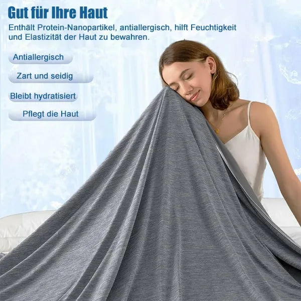 Cooling Summer Comforter Lightweight Breathable Blanket for Hot Sleepers Twin Full Queen