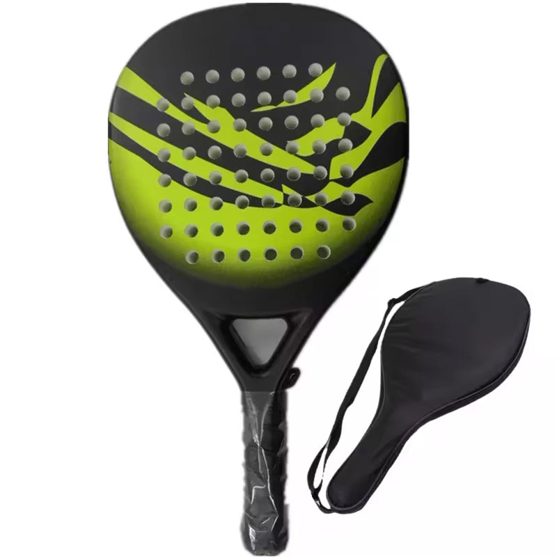 Carbon Fiber Padel Racket – Lightweight 12.9 oz with EVA Foam Core & Ergonomic Grip for New Players