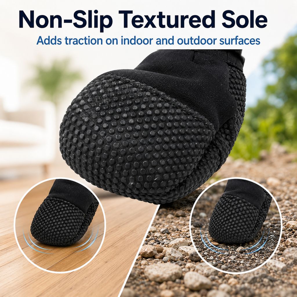 Ortekor Dog Paw Recovery Boot for Home Rest & Walks - Anti-Lick Protective Cover for Injured Paws