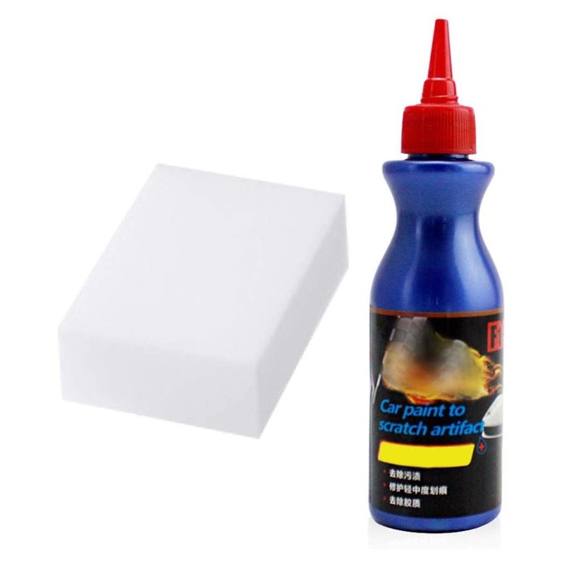 Vehicle Paint Correction Compound with Applicator Pad for Surface Blemish Removal & Shine Restoration on Cars, Trucks & SUVs
