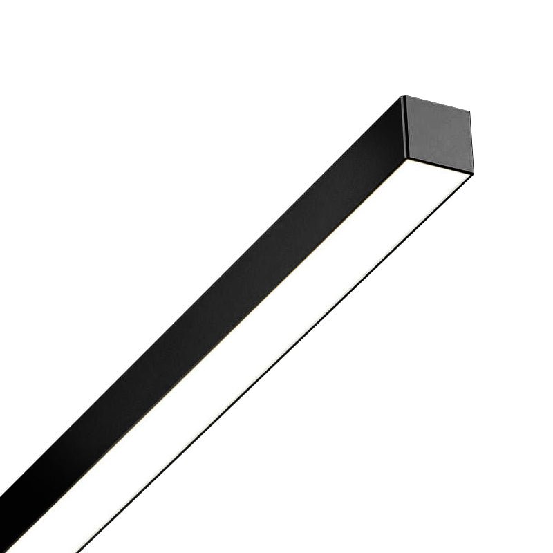 35-Inch Linear LED Vanity Light Fixture in Black – Adjustable Color Temperature Bathroom Mirror Lighting for Modern Hallways, Entryways & Po