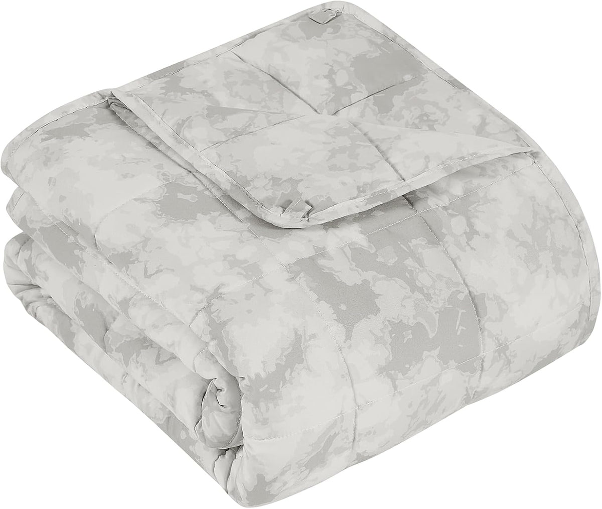Confort douillet | Couverture lestée en microfibre rafraîchissante | Douceur toutes saisons pour une relaxation ultime