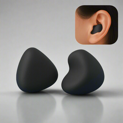 Moldable Silicone Ear Plugs for Sleeping – Reusable Noise Blocking Sleep Earplugs for Side Sleepers, Travel & Snoring