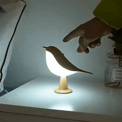 Serenwing – Lampe de nuit tactile sculpturale avec aromathérapie