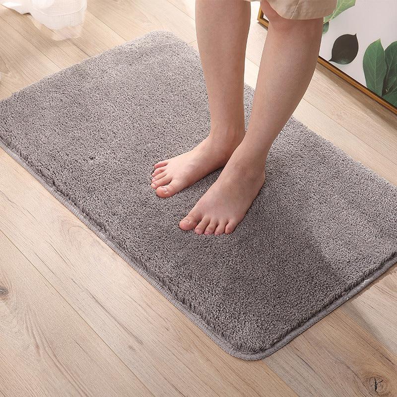 Luxurious Shower Mat | Non-Slip Bath Mat with Ultra-Soft Microfiber | Quick Drying for Safety and Comfort