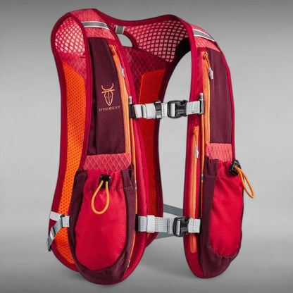 Lightweight Trail Running Hydration Pack Vest with Adjustable Fit for Marathon & Outdoor Hiking