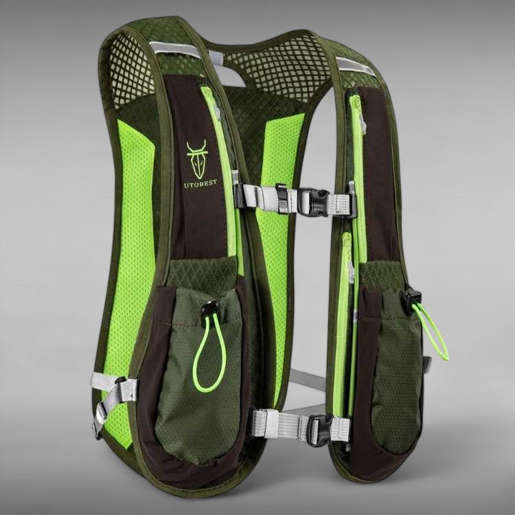 Lightweight Trail Running Hydration Pack Vest with Adjustable Fit for Marathon & Outdoor Hiking