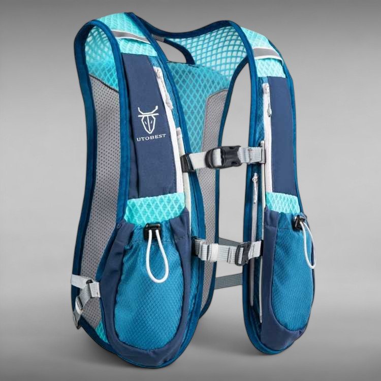 Lightweight Trail Running Hydration Pack Vest with Adjustable Fit for Marathon & Outdoor Hiking