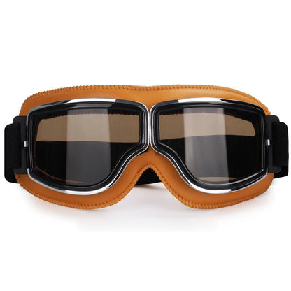 Over-Prescription-Glasses Protective Eyewear with Shatterproof Lenses & Adjustable Strap for Motorcycle Riding, Cycling, Outdoor Sports