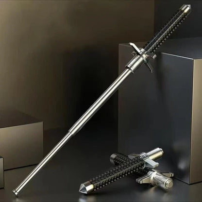 UrbanGuard | Adjustable Walking Stick with Stable Base Support | Lightweight Design for Enhanced Mobility