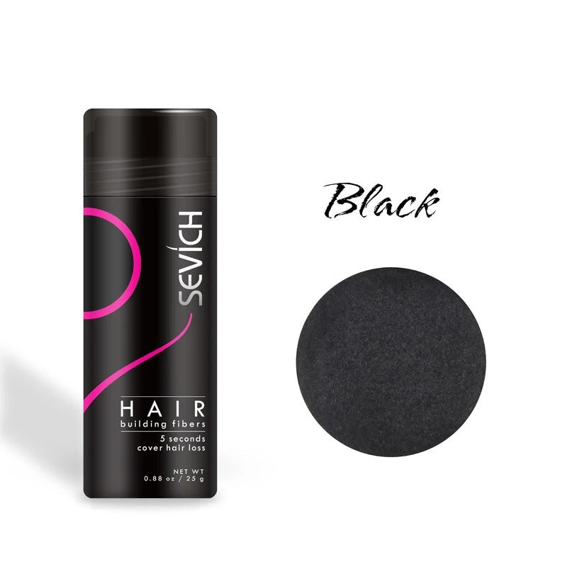 Hair Fiber Powder for Thinning Hair & Bald Spots – Instant Root Coverage & Natural Volume for Women & Men