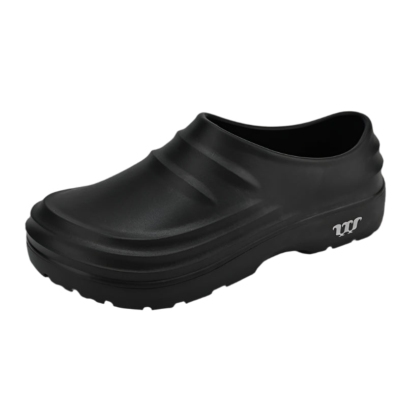 Men's Non-Slip Work Shoes Oil-Resistant Slip-On Kitchen Footwear Lightweight Chef Sneakers Restaurant Safety Shoes