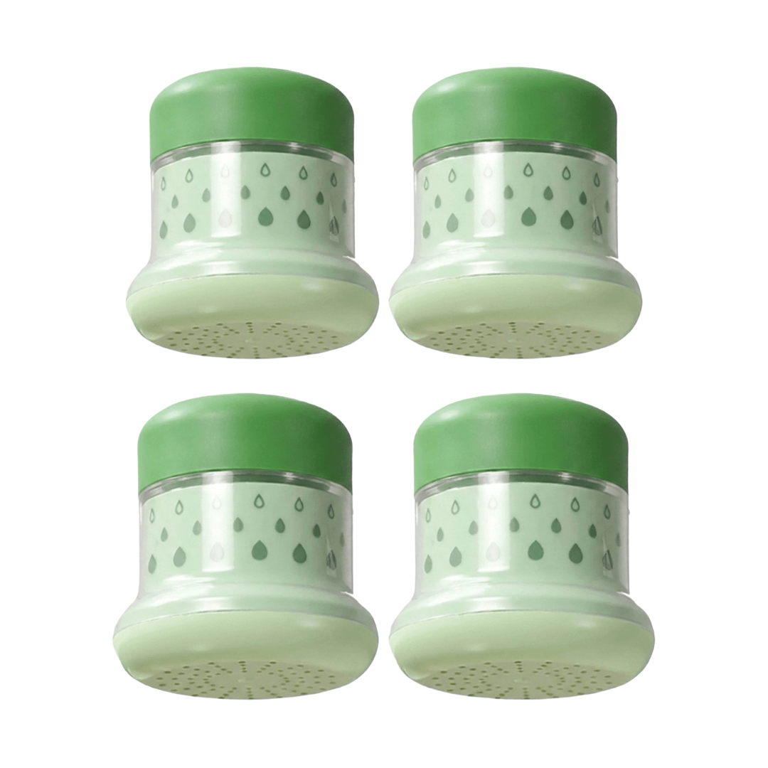 Swivel Faucet Aerator with Built-In Filter for Splash Control & Water Saving – Rotating Tap Extension for Kitchen & Bathroom