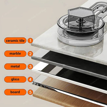 Stainless Steel Suction Cup Spice Shelf for Kitchen Walls – No-Drill Organizer Rack for Smooth Surfaces, Tiles & Glass – Adjustable