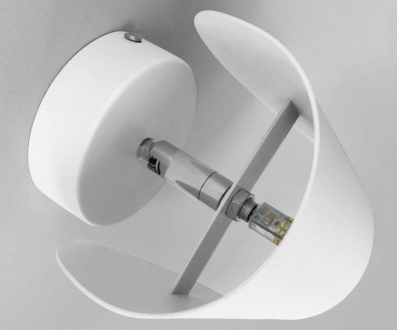 Applique murale LED à double faisceau, aluminium noir et blanc, intérieur et extérieur, 6W, 3000K, éclairage chaud, pour couloir, salon, chambre et entrée