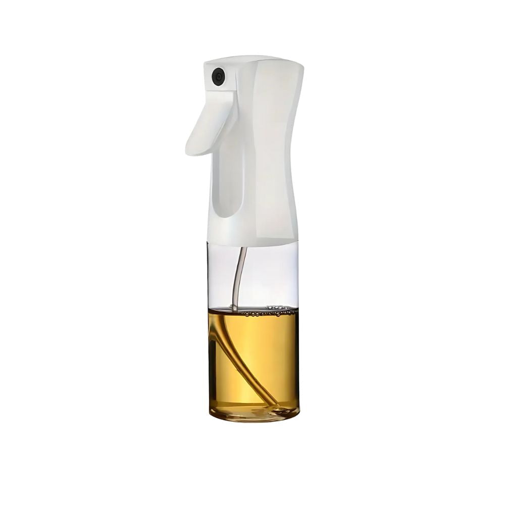 Glass Kitchen Spray Bottle for Cooking Oil Vinegar Dressing 3.5oz Fine Mist Dispenser Refillable for Air Fryer Grilling Baking Salad Prep