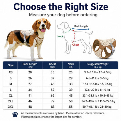 Ortekor Water-Activated Dog Cooling Sun Vest for Summer Walks, Camping & Outdoor Heat Relief