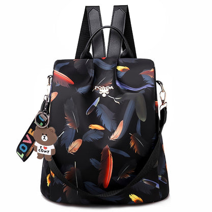 Secure Backpack With Concealed Rear Zipper | Water-Repellent Travel Daypack With Organizer Pockets For Women & Men | Daily Commuter Bag With