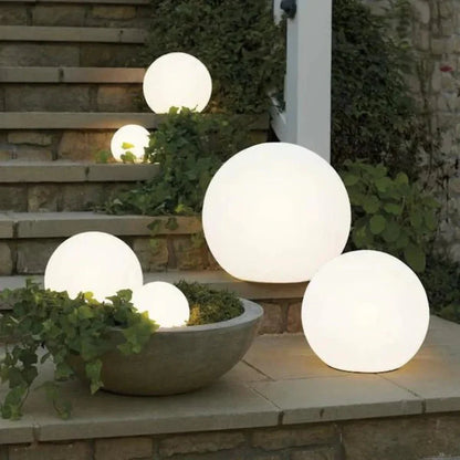 LED Solar Garden Sphere 10-Inch Waterproof Color-Changing Remote Controlled Wireless Rechargeable Yard Pathway Landscape Lighting for Patio