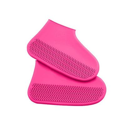 Reusable Silicone Rain Shoe Protectors with Non-Slip Grip for Men, Women & Kids – Lightweight Foldable Covers for Outdoor Activities & Wet W