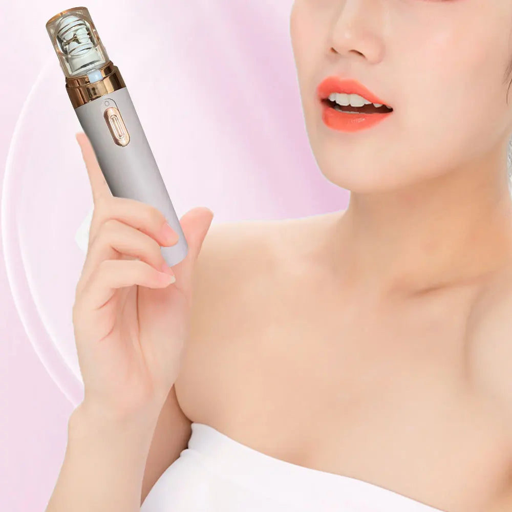 Wearclo | Épilateur et rasoir facial 2-en-1 avec chargement USB | Solution douce pour une peau lisse
