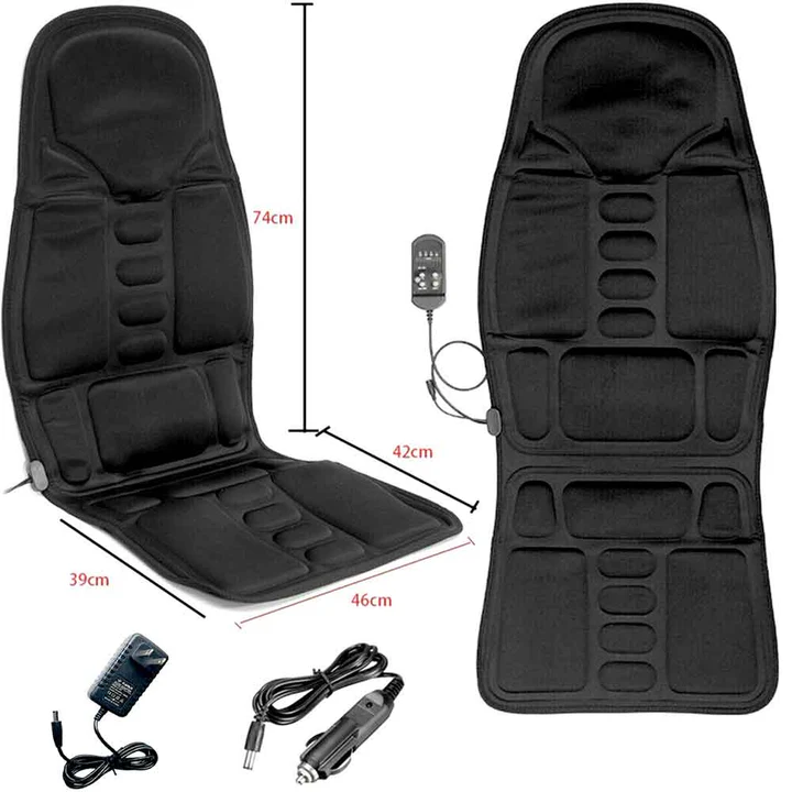 Série Confort | Coussin de massage chauffant avec 8 modes | Coussin de relaxation pour la maison et la voiture