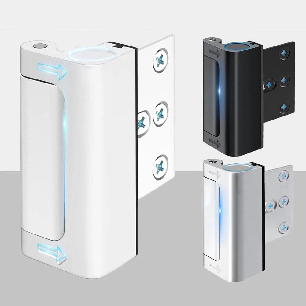 Loquet de porte pour sécurité domestique, verrou de porte en aluminium facile à installer, serrure de sécurité pour la protection des enfants