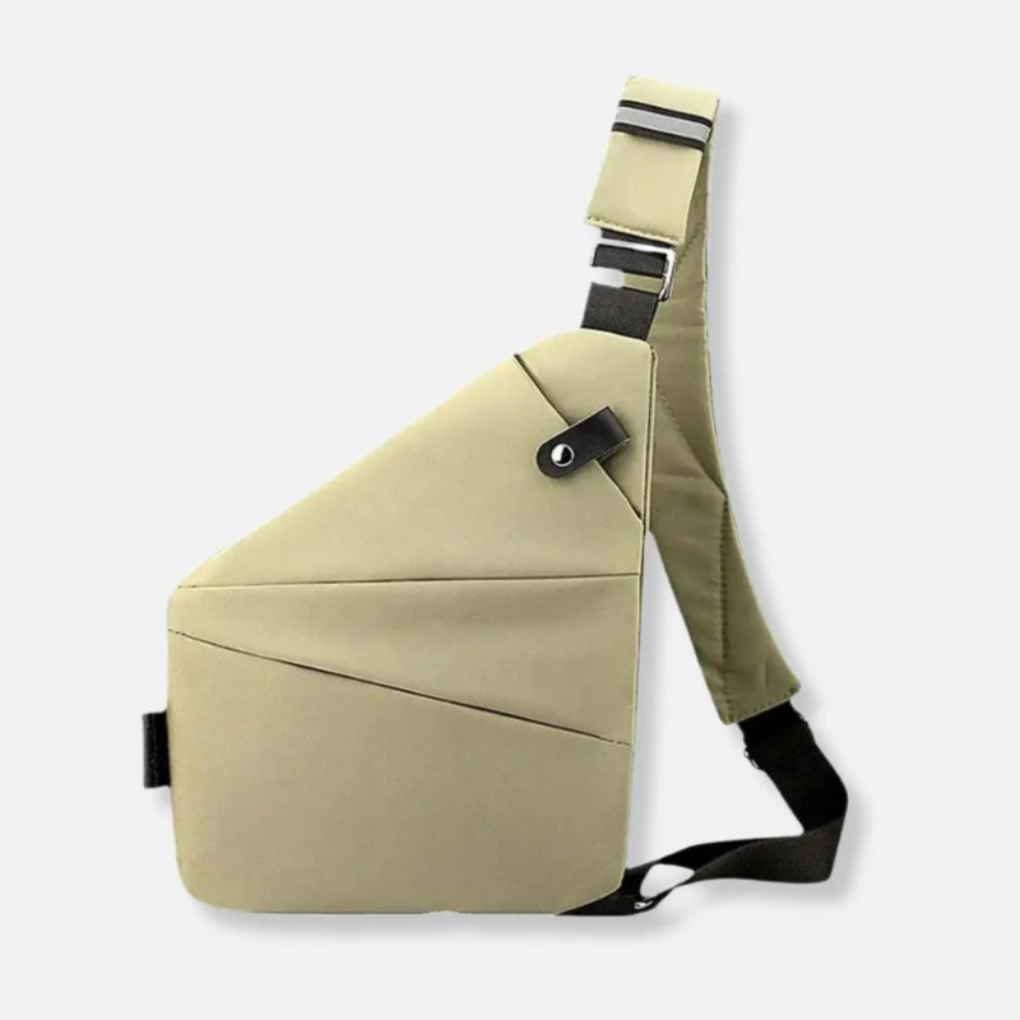 Crossbody Sling Bag with RFID Blocking & Cut-Proof Strap – Hidden Zipper Security Pack for Travel, Commute & Everyday Carry
