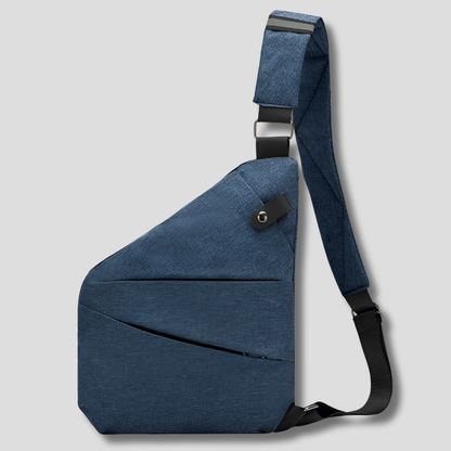 Crossbody Sling Bag with RFID Blocking & Cut-Proof Strap – Hidden Zipper Security Pack for Travel, Commute & Everyday Carry
